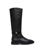 CALVIN KLEIN Ботуши Square High Boot Lth Mg Hdw HW0HW03187