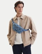 CALVIN KLEIN Чанта за кръст﻿ Emblem Aop Denim Waistbag LV04D3430G Син