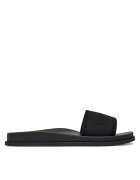 CALVIN KLEIN Чехли City Sandal Mule Webbing HW0HW02887 Черен