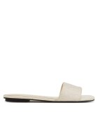 CALVIN KLEIN Чехли Flat Slide Jacq HW0HW02388 Екрю