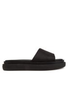 CALVIN KLEIN Чехли Flatform Slide Jacq HW0HW02461 Черен