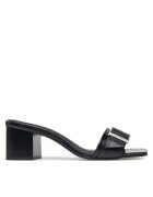 CALVIN KLEIN Чехли Heel Mule 50 W/Buckle - Lth HW0HW02478 Черен