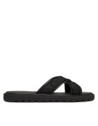 CALVIN KLEIN Чехли Sq Molded Sandal Xcross Wb HM0HM02101 Черен