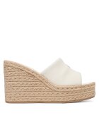CALVIN KLEIN Чехли Wedge Espad 70 Canvas Mg HW0HW03282 Кремав