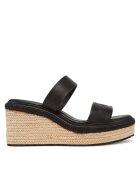 CALVIN KLEIN Чехли Wedge Sandal 50 - He HW0HW02375 Черен
