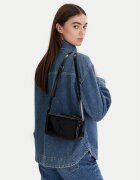 CALVIN KLEIN Дамска чанта Bold Ck Metallic Camera Bag LV04F3331G Черен
