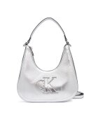 CALVIN KLEIN Дамска чанта Bold Ck Outline Mtl Shoulder Bag LV04F3897G