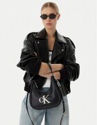 CALVIN KLEIN Дамска чанта Bold Ck Small Crescent LV04F3561G Черен