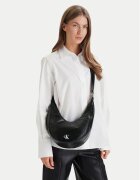 CALVIN KLEIN Дамска чанта Buckle Convertible Small Hobo LV04F3512G Черен