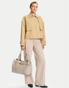 CALVIN KLEIN Дамска чанта Buckle Medium Tote LV04F3294G Екрю