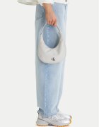 CALVIN KLEIN Дамска чанта Buckle Small Bag LV04F3513G Бял