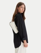 CALVIN KLEIN Дамска чанта Ck Canvas Small Shoulder Bag LV04F3347G Бял