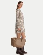 CALVIN KLEIN Дамска чанта Ck Medium Dome Tot LV04F3344G Бежов