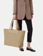 CALVIN KLEIN Дамска чанта Ck Raffia Large Shopper K60K613025
