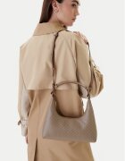 CALVIN KLEIN Дамска чанта Emblem Aop Conv Shoulder Bag LV04F3298G Бежов