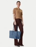 CALVIN KLEIN Дамска чанта Emblem Aop Denim Tote W/ Pouch LV04F3428G Син