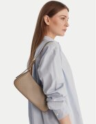 CALVIN KLEIN Дамска чанта Emblem Aop Small Shoulder Bag LV04F3324G Бежов