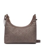 CALVIN KLEIN Дамска чанта Emblem Aop Sueded Shoulder Bag LV04F3880G