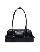 CALVIN KLEIN Дамска чанта Emblem Trio Croco Shoulder Bag LV04F3780G