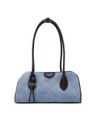 CALVIN KLEIN Дамска чанта Emblem Trio Denim Shoulder Bag LV04F3830G