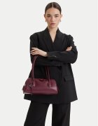 CALVIN KLEIN Дамска чанта Emblem Trio Shoulder Bag LV04F3369G Бордо
