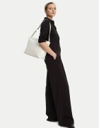 CALVIN KLEIN Дамска чанта Embossed Logo Medium Shopper K60K613172 Кремав