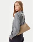 CALVIN KLEIN Дамска чанта Embossed Logo Shoulder Bag K60K612550 Бежов