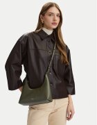 CALVIN KLEIN Дамска чанта Foil Logo Conv Shou?Lder Bag LV04F3272G Тъмнозелен