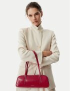 CALVIN KLEIN Дамска чанта Foil Logo Glossy Bauletto LV04F3638G Червен