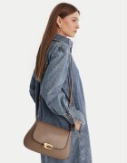 CALVIN KLEIN Дамска чанта Hardware Flap Meidum Crossbody LV04F3401G Бежов