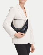 CALVIN KLEIN Дамска чанта Pinched Soft Crescent Sm LV04F3010G Черен