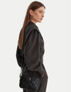 CALVIN KLEIN Дамска чанта Quilted Double Zip Camera Bag LV04F3328G Черен