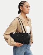 CALVIN KLEIN Дамска чанта Quilted Nylon 2X Strap Camerabag LV04F3651G Черен