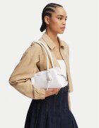 CALVIN KLEIN Дамска чанта Quilted Nylon Medium Shoulder Ba LV04F3743G Бял