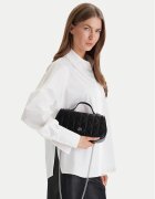 CALVIN KLEIN Дамска чанта Quilted Top Handle Chain Bag LV04F3410G Черен