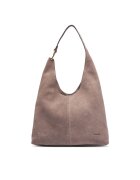 CALVIN KLEIN Дамска чанта Slouchy Suedelarge Shoulder Bag LV04F3690G