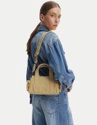 CALVIN KLEIN Дамска чанта Webbing Strap Canvas Pocket Bag LV04F3464G Бежов