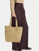 CALVIN KLEIN Дамска чанта Webbing Strap Canvas Tote LV04F3463G Бежов