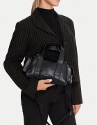 CALVIN KLEIN Дамска чанта Webbing Strap Pocket Bag LV04F3291G Черен