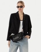CALVIN KLEIN Дамска чанта Woven LV04F3546G Черен