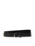 CALVIN KLEIN Дамски колан Ck Metal Round Buckle 2.5_Mono K60K613150 Черен