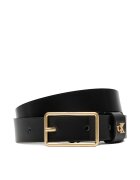 CALVIN KLEIN Дамски колан Square Buckle Ck Loop 25Mm LV04F7050G Черен