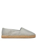 CALVIN KLEIN Еспадрили Flat Espadrille - Jacq HW0HW02467 Сив