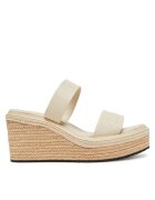 CALVIN KLEIN Еспадрили Wedge Sandal 50 - He HW0HW02375 Екрю