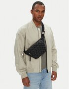 CALVIN KLEIN JEANS Чанта за кръст﻿ Unstructured Monogram Waistbag LV04G3177G Черен