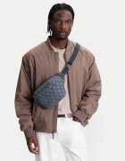 CALVIN KLEIN JEANS Чанта за кръст﻿ Unstructured Monogram Waistbag LV04G3177G Светлосин