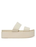 CALVIN KLEIN JEANS Чехли Flatform Sandal Webbing In YW0YW01789 Екрю