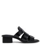 CALVIN KLEIN JEANS Чехли Heel Square Mg Lth YW0YW01702