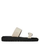 CALVIN KLEIN JEANS Чехли Rope Sandal Soft Lth Mg YW0YW01864 Екрю