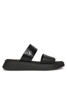CALVIN KLEIN JEANS Чехли Sandal Slide Double Strap YW0YW01694 Черен